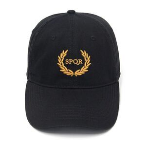 Timeless Elegance SPDR Roman Logo Velcro-Back Dad Hat Senatus Populusque Romanus